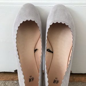 H&M Gray flats - NWOT - Never Worn